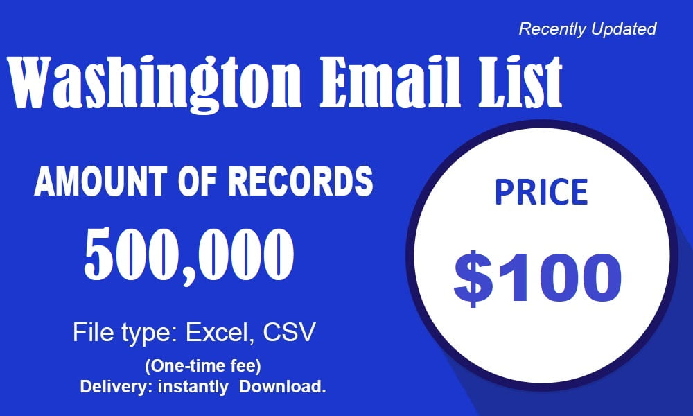 Washington Email List