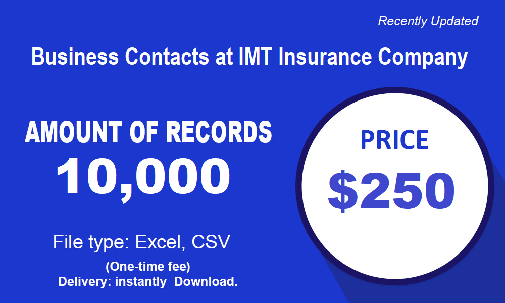 Contatti commerciali presso IMT Insurance Company