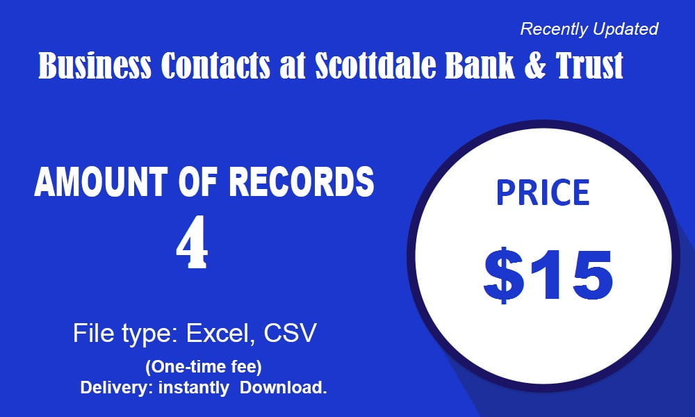 Scottdale bank and trust