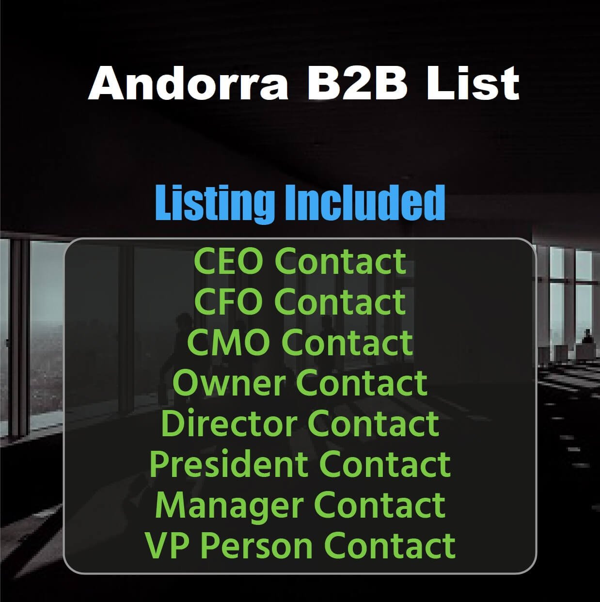 Andorra B2B List