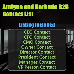 Liste B2B d'Antigua-et-Barbuda