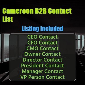Seznam e-mailů z Kamerunu