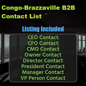 Lista de correo electrónico de negocios de Congo Brazzaville