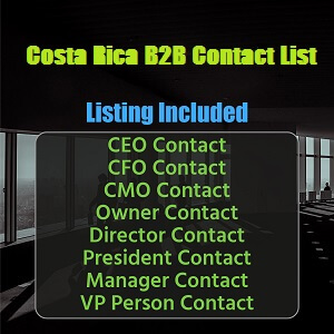 Costa Rica B2B-liste