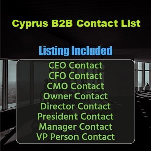 Lista de e-mail comercial de Chipre