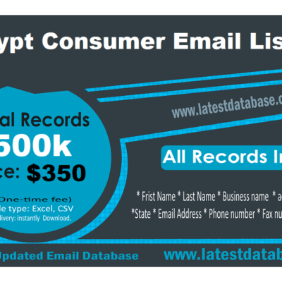 Lista email dell'Egitto