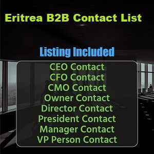 Eritrėjos verslo el. Pašto sąrašas