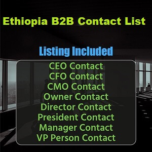 埃塞俄比亚企业电子邮件列表