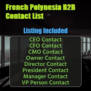 法属波利尼西亚企业电子邮件列表