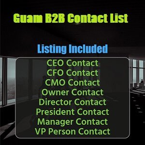 Список деловой электронной почты Гуама