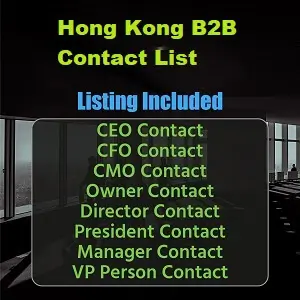 Hong Kong B2B Contact List