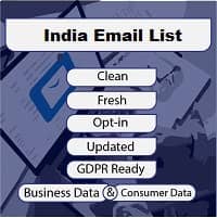 koupit e-mailový seznam v Indii