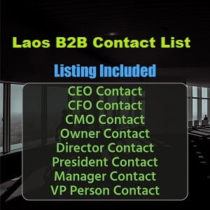 Lista de e-mail comercial do Laos