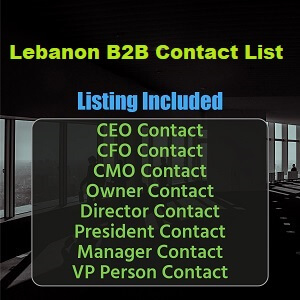 Lebanon B2B List