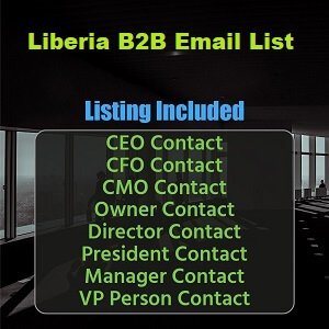 Lista de e-mail comercial da Libéria
