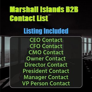 Lista de e-mails comerciais das Ilhas Marshall