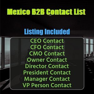 Mexican Business Mailing List