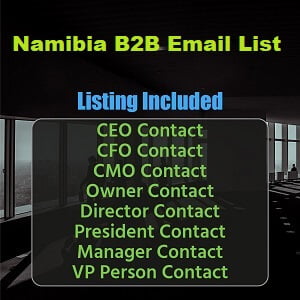 Lista de e-mail comercial da Namíbia