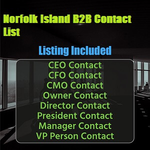 Norfolk Island business email list