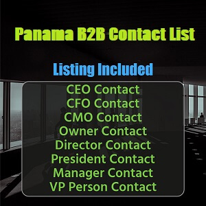 Lista de contactos B2B de Panamá