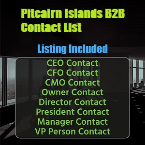 Pitcairn Island e-postlista för företag