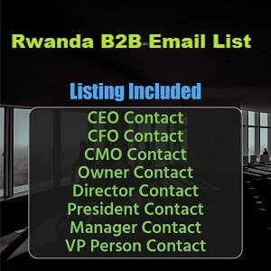 Seznam e -mailů pro podnikání ve Rwandě
