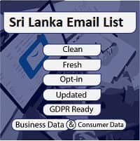 Database email Sri Lanka