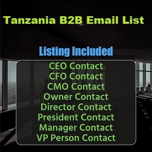 Lista B2B de Tanzania