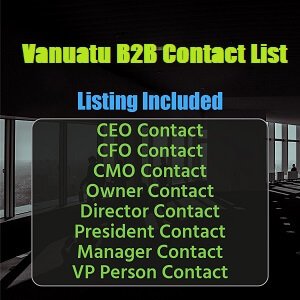 瓦努阿圖 B2B 列表