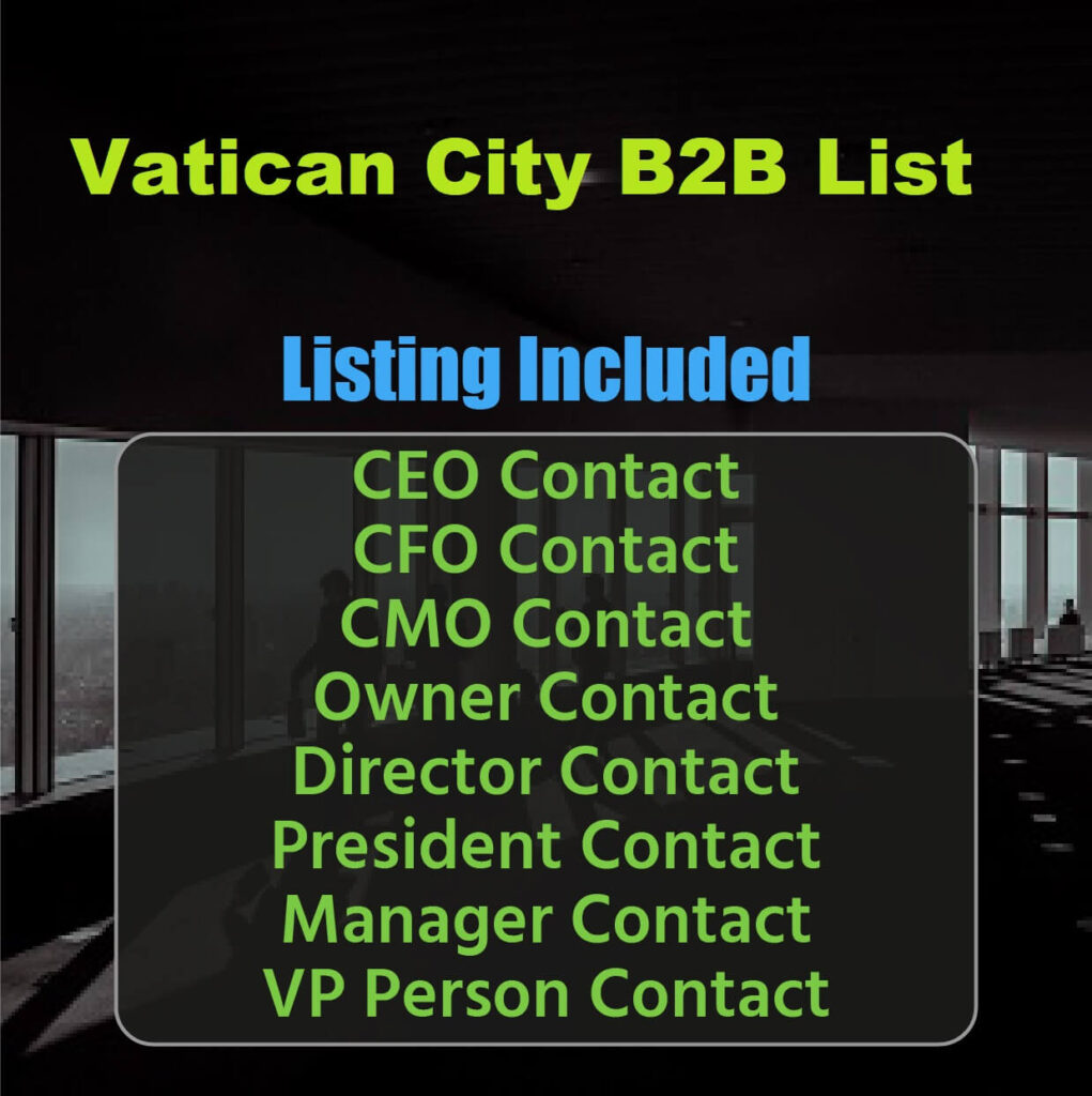 Vatikan Şehri İş E-posta Listesi