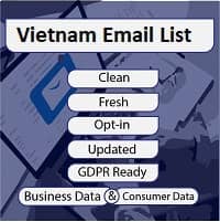 Lista de direcciones de correo electrónico de Vietnam
