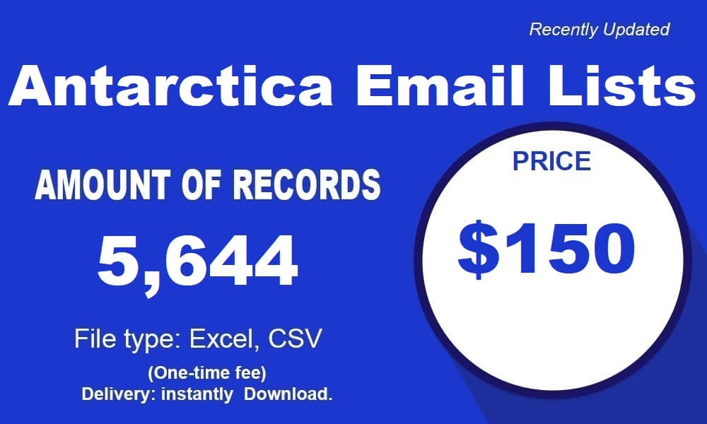 أنتاركتيكا قائمة البريد الإلكتروني