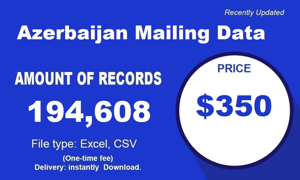 Listahan ng Email ng Azerbaijan