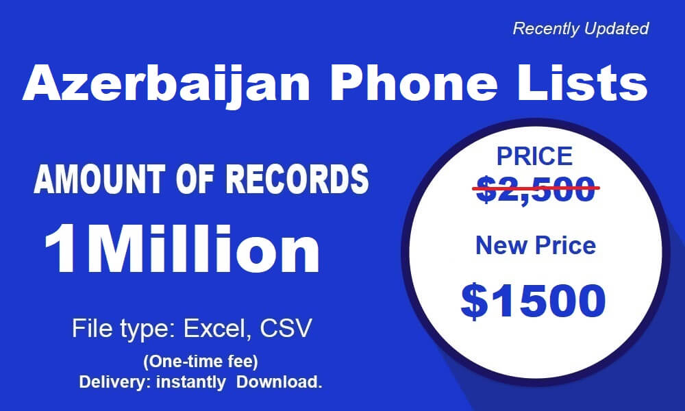 Numéro de téléphone de l'Azerbaïdjan