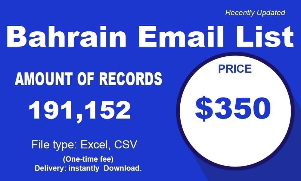Bahrain-E-Mail-Liste