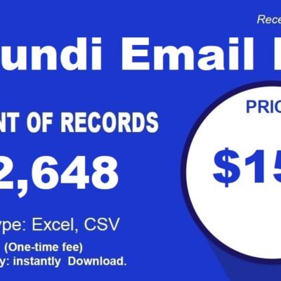 Lista de e-mail do Burundi