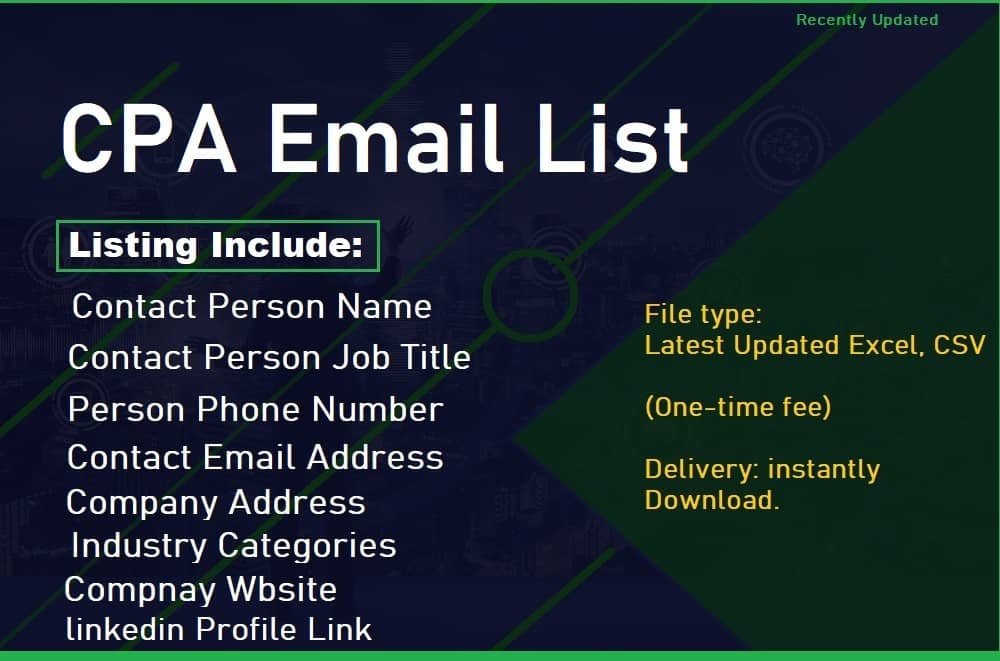 CPA-E-Mail-Liste