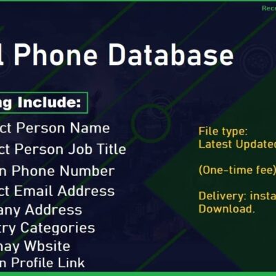 Database ng Cell Phone