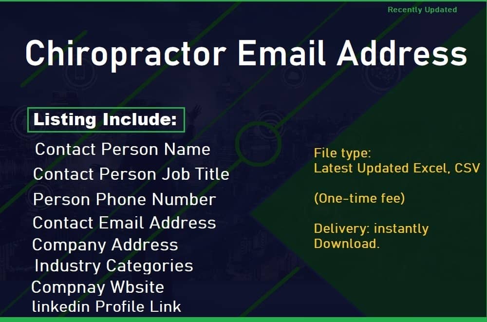 Chiropractor Email Address