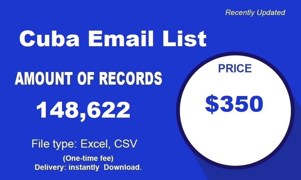Kuba E-Mail-Liste