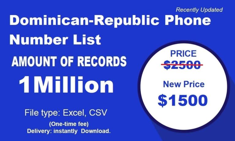 Dominican Republic Phone Number List