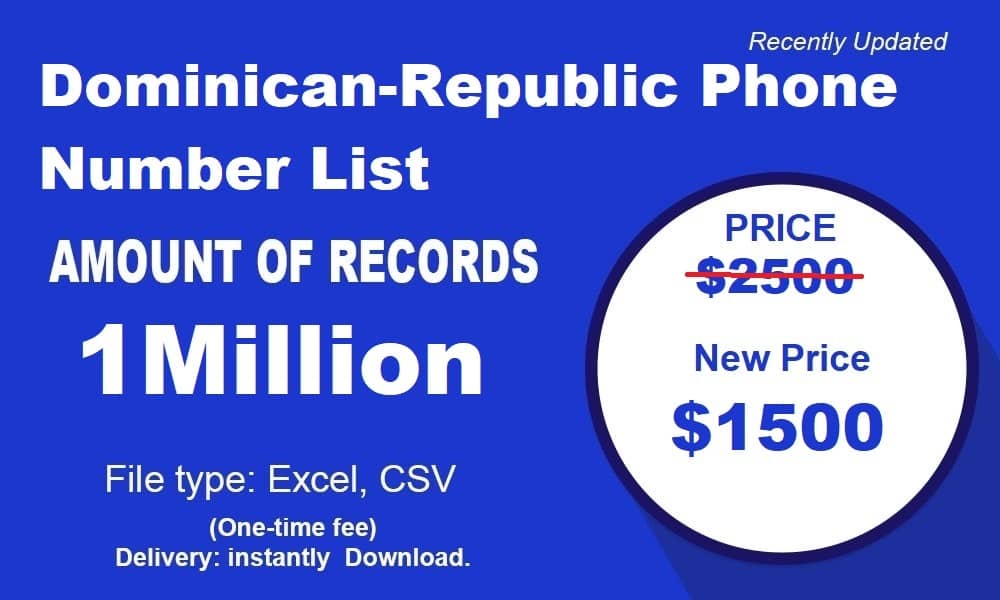 Liste des numéros de téléphone en République dominicaine