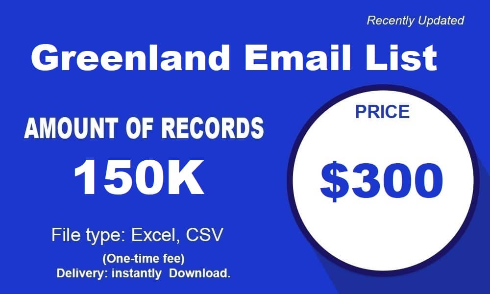 Email List Greenlandia