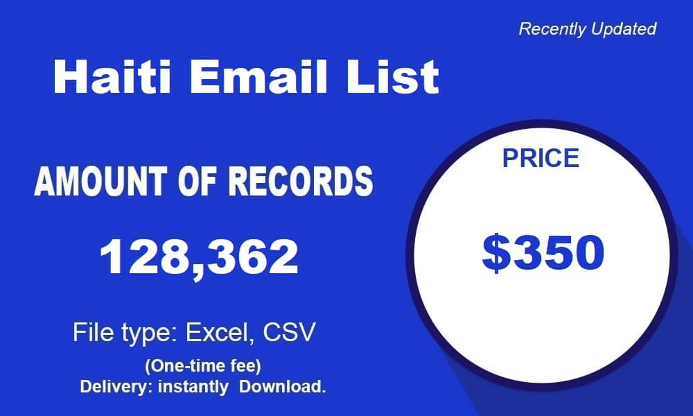Liste de courrier électronique en Haïti