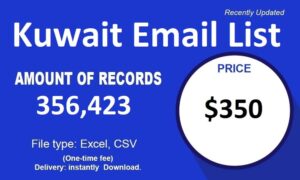Kuwait e-mail-liste