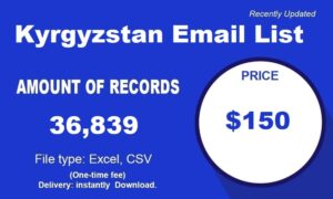 Kyrgyzstan Email List