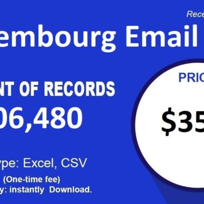 Elenco di posta elettronica del Lussemburgo