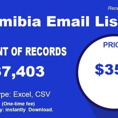 नामीबिया ईमेल सूची
