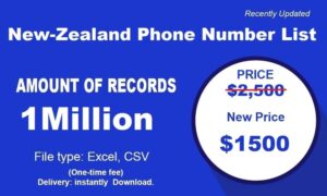 New-Zealand Telefonnummer Liste
