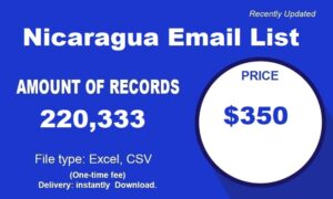 نيكاراغوا قائمة البريد الإلكتروني